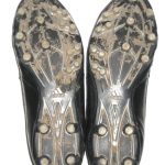 Jorrick Calvin Troy Trojans Game Worn & Signed Black, Silver & White Adidas Scorch Cleats - Image 8