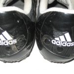 Jorrick Calvin Troy Trojans Game Worn & Signed Black, Silver & White Adidas Scorch Cleats - Image 7