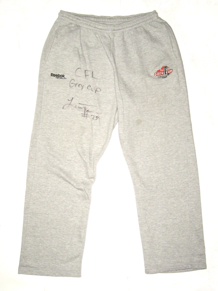 reebok sweatpants grey