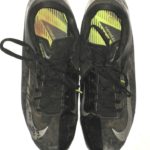 Thomas Mayo New York Jets 2013 OTA’s Worn & Signed Black & Silver Nike Vapor Elite Cleats
