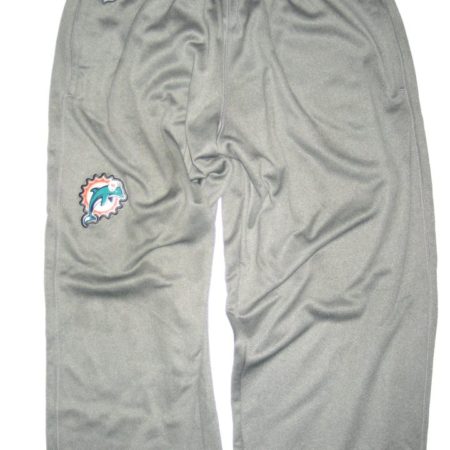 AJ Francis Player Issued Miami Dolphins #76 Nike Therma-Fit 3XL Sweatpants