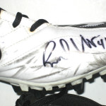 Bubba Ventrone Cleveland Browns Game Worn & Signed Black & White Nike Cleats (Worn Vs. Bengals and Ravens) - Image 5