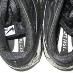 Bubba Ventrone Cleveland Browns Game Worn & Signed Black & White Nike Cleats (Worn Vs. Bengals and Ravens) - Image 7