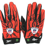Bubba Ventrone Cleveland Browns Game Worn & Signed Reebok Gloves (Worn Vs. Jaguars) - Image 2