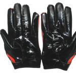Bubba Ventrone Cleveland Browns Game Worn & Signed Reebok Gloves (Worn Vs. Jaguars)