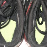 Dean Muhtadi Maryland Terrapins Game Worn & Signed Black & Red Under Armour Cleats - Worn for 1st Career Start & Sack, Several Inscriptions!!! - Image 12