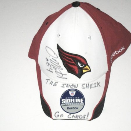 Dean Muhtadi AKA Mojo Rawley Autographed & Inscribed Official Arizona Cardinals Reebok Sideline Cap