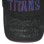Dean Muhtadi AKA Mojo Rawley Signed & Worn Official T.C Williams Titans Hat - Same School from the Movie Remember the Titans with Denzel Washington!