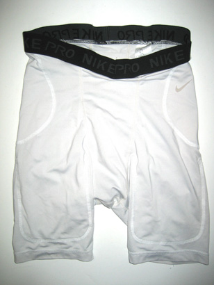 Brandon Whitaker Montreal Alouettes Game Worn & Signed Nike Compression Shorts - Image 4