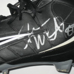 Jeron Mastrud Miami Dolphins Rookie Game Worn & Signed Black & White Nike Speed Cleats - Worn Vs Baltimore Ravens!!!! - Image 5