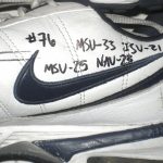 Jeff Hansen Montana State Bobcats Game Worn & Signed Nike Turf Shoes - Worn In Wins Vs Northern Arizona and Idaho State!! - Image 7