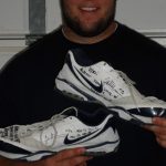 Jeff Hansen Montana State Bobcats Game Worn & Signed Nike Turf Shoes - Worn In Wins Vs Northern Arizona and Idaho State!! - Image 13