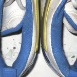 Korey Bosworth UCLA Bruins Game Worn & Signed White, Blue & Gold Adidas Mayhem Cleats
