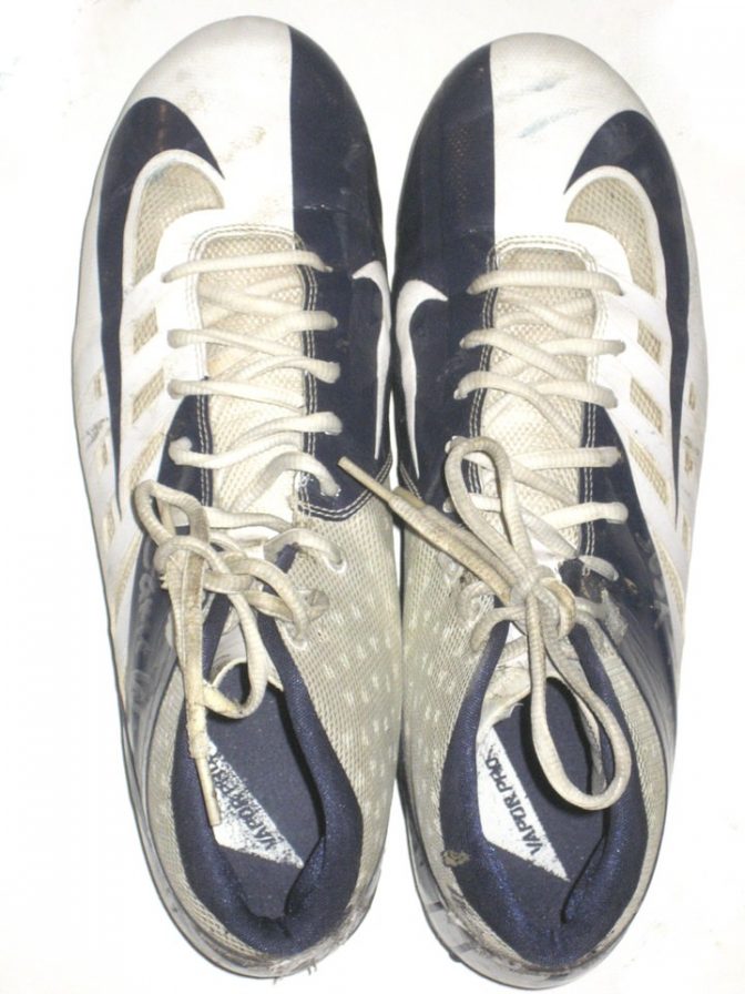 Cameron Lawrence Dallas Cowboys Game Worn Cleats
