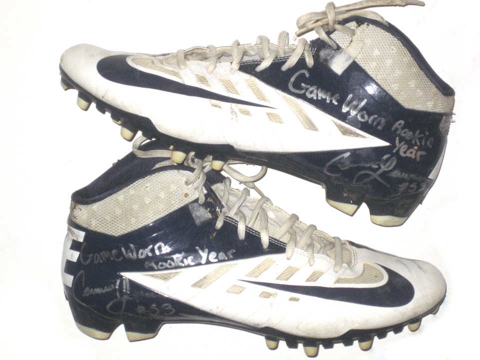 Cameron Lawrence Cowboys Worn Cleats