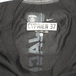 Johnathan Cyprien 2013 Rookie Player Issued Official Jacksonville Jaguars "CYPRIEN 37" Nike 2XL Shirt - Image 6