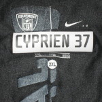Johnathan Cyprien 2013 Rookie Player Issued Official Jacksonville Jaguars "CYPRIEN 37" Nike 2XL Shirt - Image 7