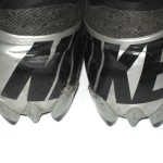 Johnny Millard Cal Poly Mustangs Game Worn & Signed Black & Silver Nike Cleats - Image 8