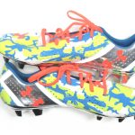 Kaleb Ramsey Official 2014 NFL Combine Worn & Signed Exclusive Under Armour Blur Shoes - Worn for 40-Yard Dash!!!