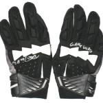 RJ Dill Rutgers Scarlet Knights Game Worn & Signed Nike Gloves