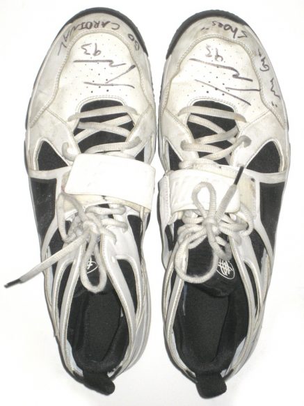 Trent Murphy Stanford Cardinal Training Worn Gym Shoes