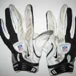AJ Francis Miami Dolphins 2014 Mini Camp Worn & Signed Nike Gloves