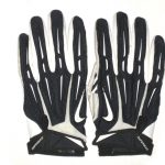Alvin Scioneaux San Diego Chargers 2014 Training Camp Worn & Signed Blue & White Nike Superbad Gloves - Image 4