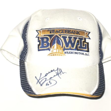 Korey Bosworth Official UCLA Bruins Post-Game Worn & Signed 2009 EagleBank Bowl Cap