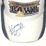 Korey Bosworth Official UCLA Bruins Post-Game Worn & Signed 2009 EagleBank Bowl Cap