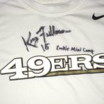 Kory Faulkner San Francisco 49ers 2014 Mini-Camp Worn & Signed Nike Dri-Fit XL Shirt