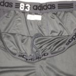 Ted Bolser Indiana Hoosiers Practice Worn Official Gray Adidas #83 Shorts - Image 4