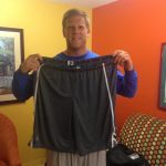 Ted Bolser with Indiana Hoosiers Practice Worn Official #83 Adidas Shorts