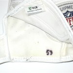 Cameron Lawrence Dallas Cowboys Rookie Game Worn & Signed White Gloves - Image 5