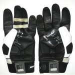 Josh Mauro Stanford Cardinal Game Worn & Signed White & Black Nike Gloves
