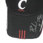 Brendon Kay Sideline Worn & Signed Official Cincinnati Bearcats Black & Red Adidas Hat