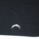 Sean Lissemore Practice Worn Official Blue San Diego Chargers #98 Nike Dri-Fit Shorts