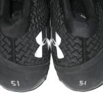 IK Enemkpali Rookie New York Jets 2014 OTA’s Worn & Signed Black Under Armour Cleats