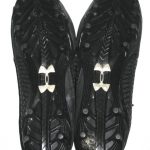 IK Enemkpali Rookie New York Jets 2014 OTA’s Worn & Signed Black Under Armour Cleats