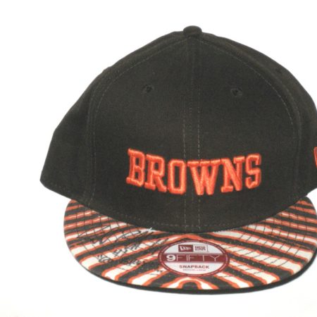 Bubba Ventrone Sideline Worn & Signed Official Cleveland Browns New Era 9FIFTY Hat