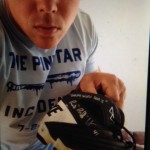 Bubba Ventrone San Francisco 49ers Game Worn & Signed Black & White Nike Cleats (Worn in 23-13 Win Over St Louis Rams on December 1st, 2013) - Image 11
