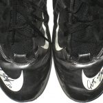 Garrett McIntyre New York Jets Game Worn & Signed Black & Silver Nike Superbad Pro Cleats