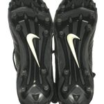 Garrett McIntyre New York Jets Game Worn & Signed Black & Silver Nike Superbad Pro Cleats
