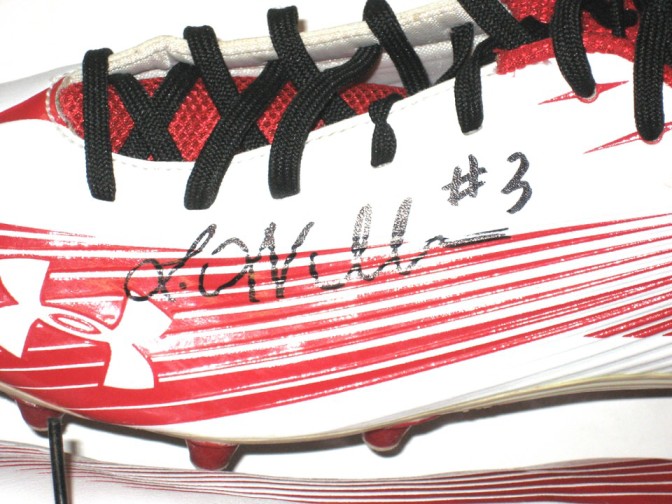 LaQuan Williams Maryland Terrapins Game Worn Cleats
