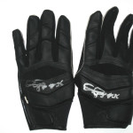 Darrel Young Washington Redskins Game Worn & Signed Black Cutters Gloves