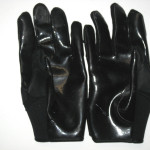 Darrel Young Washington Redskins Game Worn & Signed Black Cutters Gloves - Image 4