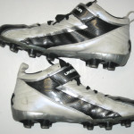 John Moffitt Wisconsin Badgers Game Worn & Signed "2011 Senior Bowl" Under Armour Cleats - Image 2