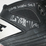 Bubba Ventrone San Francisco 49ers Game Worn & Signed Black & White Nike Cleats (Worn in 23-13 Win Over St Louis Rams on December 1st, 2013) - Image 5