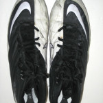 Bubba Ventrone San Francisco 49ers Game Worn & Signed Black & White Nike Cleats (Worn in 23-13 Win Over St Louis Rams on December 1st, 2013) - Image 8