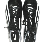 Jahleel Addae Central Michigan Chippewas NFL Pro Day Worn & Signed Black & White Adidas Adizero Cleats - Worn for 40-Yard Dash!! - Image 3
