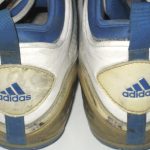 Kyle Bosworth UCLA Bruins Game Worn & Signed White, Blue & Gold Adidas Cleats - Image 8
